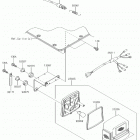 MULE 4010 4x4 (KAF620MJF) Фонарь