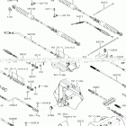 MULE 4010 Trans4x4 (KAF620RJF) Тросы управления