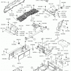 MULE PRO-DXT Детали рамы (зад.)