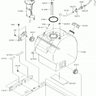 MULE PRO-DXT (KAF1000BJF) Топливный бак