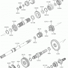 MULE 4010 4x4 (KAF620TJF) Трансмиссия