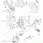 MULE PRO-DXT Brake pedal  /  throttle lever(ahf)