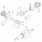 MULE 4000 Crankshaft  /  piston(s)