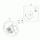 MULE 4010 4x4 Рулевое колесо