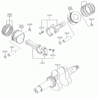 MULE 4010 Trans4x4 (KAF620VJF) Crankshaft  /  piston(s)