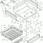 MULE SX (KAF400LJF) Багажник-кузов