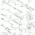 MULE 4010 Trans4x4 (KAF620VJF) Тросы управления