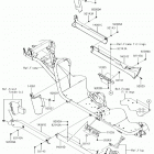 MULE 4010 Trans4x4 (KAF620VJF) Боковые крышки  /  крышка цепи