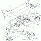 MULE SX Детали рамы (зад.)