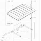 MULE SX (KAF400MJF) Sun top