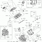 TERYX4 (KRT800GJFA) Головка цилиндров