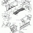 MULE PRO-FXT Детали рамы (фронт)