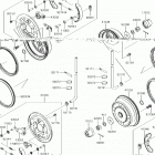 MULE 4010 4x4 (KAF620MJF) Front hubs  /  brakes