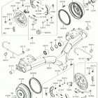 MULE 4010 Trans4x4 (KAF620RJF) Rear hubs  /  brakes