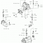 MULE SX (KAF400NJF) Механизм переключения передач