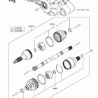 MULE PRO-FX Карданный вал