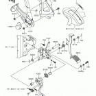 MULE PRO-FXT Brake pedal  /  throttle lever