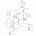 MULE 4010 Trans4x4 (KAF620SJF) Топливный бак