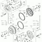 MULE 4000 (KAF620PJF) Front hubs  /  brakes