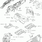 TERYX (KRF800HJF) Лейбл предостережения