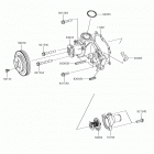 MULE PRO-FXR Водяной насос