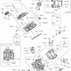 TERYX4 (KRT800HJF) Головка цилиндров