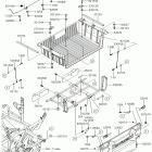 TERYX (KRF800GJFA) Багажник-кузов