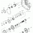 MULE SX (KAF400LJF) Трансмиссия