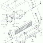 MULE SX (KAF400NJF) Сиденье