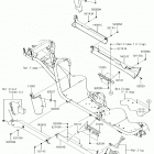 MULE 4010 Trans4x4 (KAF620SJF) Боковые крышки  /  крышка цепи