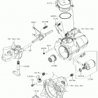 MULE PRO-DXT (KAF1000BJF) Механизм переключения передач