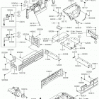 MULE 4010 TRANS4X4 (KAF620XJF) Рама ,крепежные детали