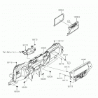 TERYX (KRF800FJF) Передний ящик