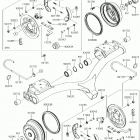 MULE 4010 4x4 (KAF620TJF) Rear hubs  /  brakes