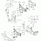 TERYX (KRF800GJFA) Бардачек
