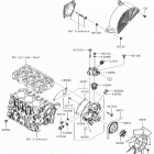MULE PRO-DXT (KAF1000BJF) Водяной насос