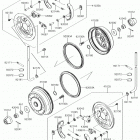 MULE 4010 Trans4x4 Front hubs  /  brakes