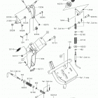 MULE SX (KAF400NJF) Рачаг переключения