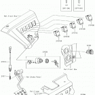 MULE PRO-DXT (KAF1000BJF) Замок зажигания
