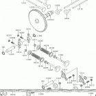 MULE 4000 TRANS (KAF620WJF) Valve(s)  /  camshaft(s)