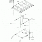 MULE 4010 4x4 (KAF620TJF) Sun top