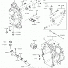MULE 4000 Масляный насос  /  масляный фильтр