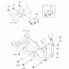 MULE 4000 (KAF620PJF) Крепление двигателя