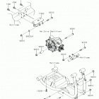 MULE 4010 Trans4x4 Крепление двигателя
