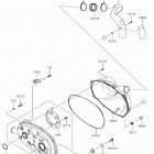 MULE SX Крышка вариатора