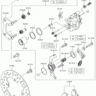 MULE PRO-FXR Задний тормоз