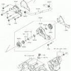 MULE 4000 TRANS (KAF620WJF) Водяной насос