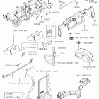 MULE 4010 Trans4x4 (KAF620VJF) Лейбл предостережения