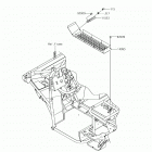 MULE SX Крепление двигателя