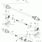 MULE PRO-FXR Кардан